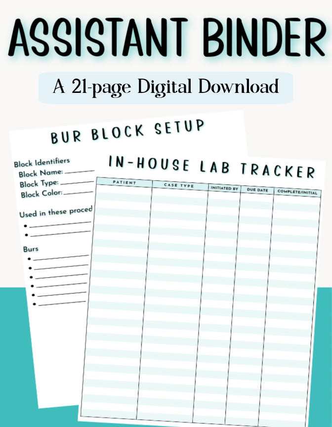 Assistant Binder